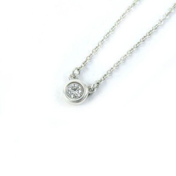 Tiffany & Co Jewelry - Tiffany & Co El Saperetti 1P Diamond Necklace SV925